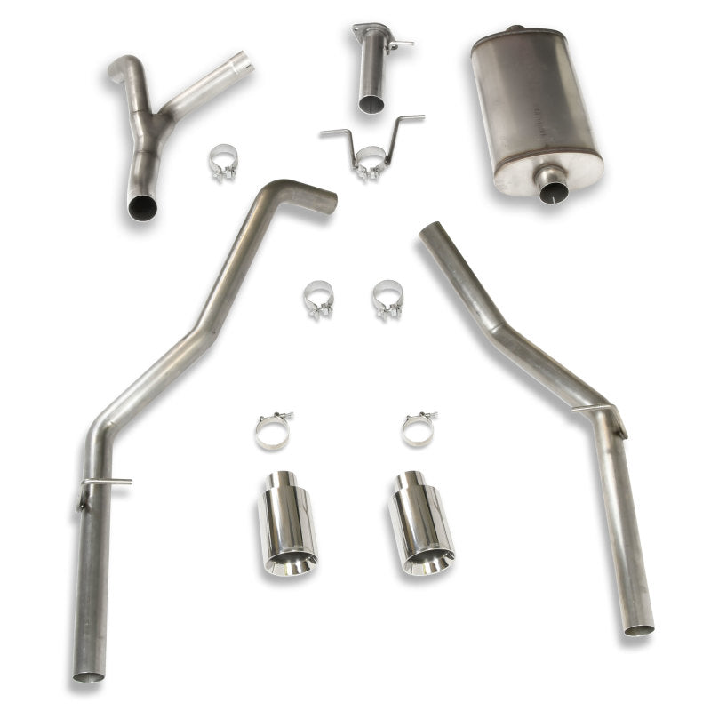 JBA 19-20 Ram 1500 5.7L 304SS Dual Rear Exit Cat-Back Exhaust JBA