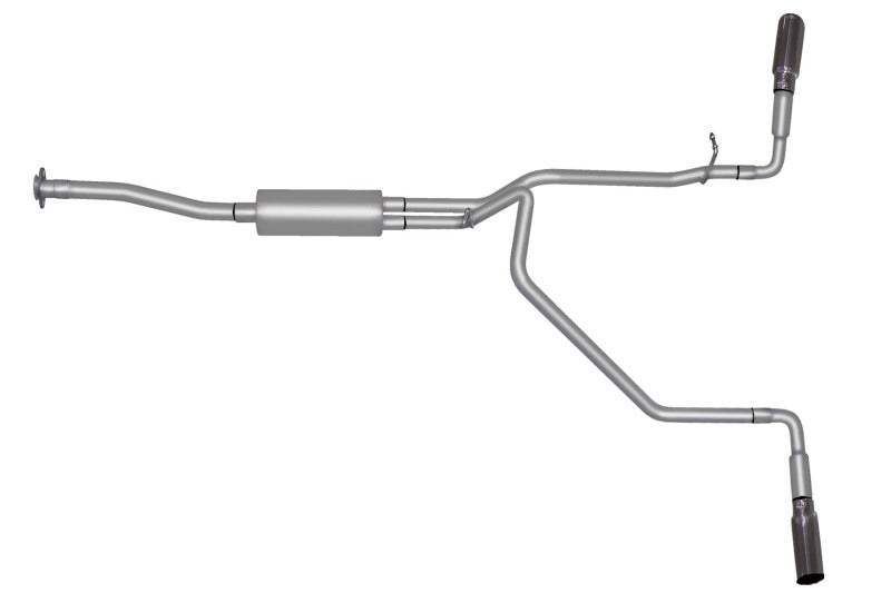 Gibson 04-05 Chevrolet Colorado Sport 2.8L 1.75in Cat-Back Dual Extreme Exhaust - Aluminized Gibson