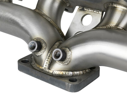aFe Twisted Steel Header Turbo Manifold (T4) 98.5-02 Dodge Diesel Trucks L6 5.9L (td) aFe