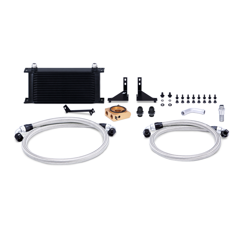 Mishimoto 14-16 Ford Fiesta ST Thermostatic Oil Cooler Kit - Black - eliteracefab.com