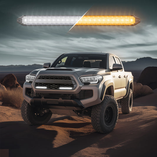 XKGlow 9" Switchback Grill Lights with Start-up Animation & Sequential Turn Signals - Part XK041029-9