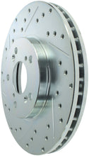 Load image into Gallery viewer, StopTech Select Sport 99-08 Acura TL (STD Caliper) / 01-03 CL Slotted and Drilled Right Front Rotor - eliteracefab.com