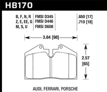 Load image into Gallery viewer, Hawk 89-94 Porsche 911 / 86-94 944 / 93 &amp; 95 968 Front &amp; Rear DTC-70 Race Brake Pads - eliteracefab.com