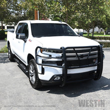 Load image into Gallery viewer, Westin 2019 Chevrolet Silverado 1500 HDX Grille Guard - Black - eliteracefab.com