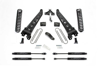 Fabtech 19-20 Ford F450/F550 4WD Diesel 6in Rad Arm Sys w/Coils & Stealth - eliteracefab.com