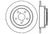 Load image into Gallery viewer, STOPTECH 05-06 SAAB 9-2X AWD / 02-05 IMPREZA WRX / 02 WRX STI SLOTTED &amp; DRILLED LEFT REAR ROTOR, 127.47011L - eliteracefab.com