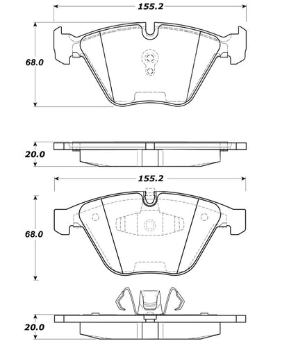 StopTech Street Touring Brake Pads - eliteracefab.com