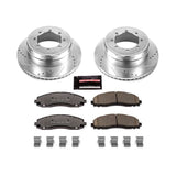 Power Stop 13-19 Ford F-350 Super Duty Rear Z36 Truck & Tow Brake Kit