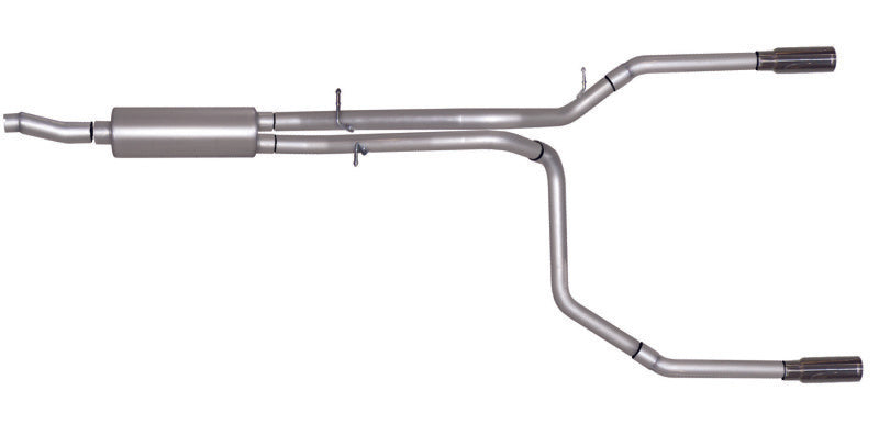 Gibson 98-00 Ford F-150 Base 4.6L 2.5in Cat-Back Dual Split Exhaust - Stainless Gibson