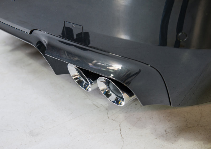 AWE Tuning BMW F10 M5 Touring Edition Axle-Back Exhaust Chrome Silver Tips AWE Tuning