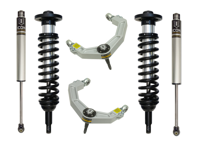 ICON 09-13 Ford F-150 4WD 0-2.63in Stage 2 Suspension System w/Billet Uca - eliteracefab.com