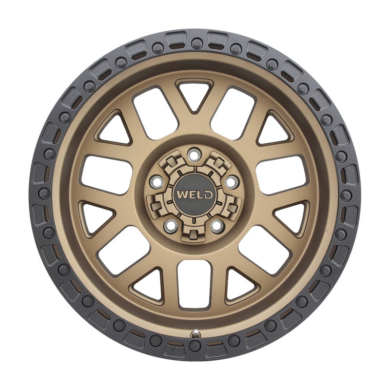 Weld Off-Road W115 17X10 Cinch 5X114.3 5X127 ET-25 BS4.50 Satin Bronze / Satin Black 78.1