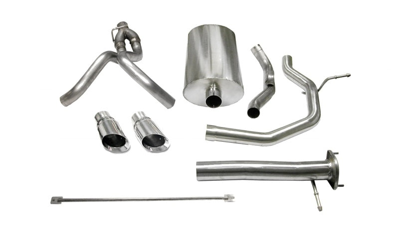 Corsa 03-06 Chevrolet SSR 5.3L V8 Polished Sport Cat-Back Exhaust - eliteracefab.com