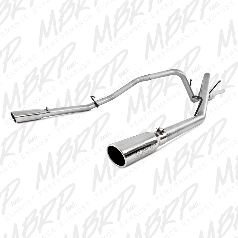 MBRP 2006-2008 Dodge Ram Hemi 1500 5.7L SC/CC-SB Cat Back Dual Split Rear - eliteracefab.com