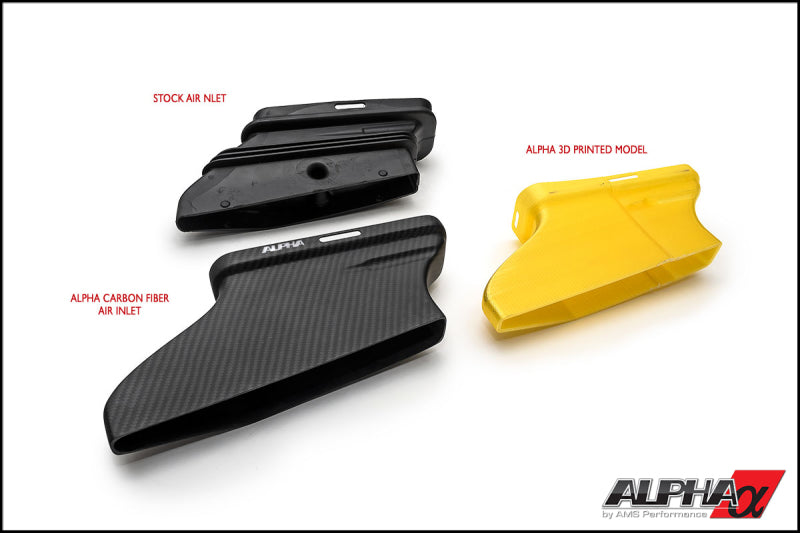 Alpha Carbon Fiber CAI Duct & Air Box Lid | 13-19 Mercedes A45 AMG / 14-19 CLA45 AMG - eliteracefab.com