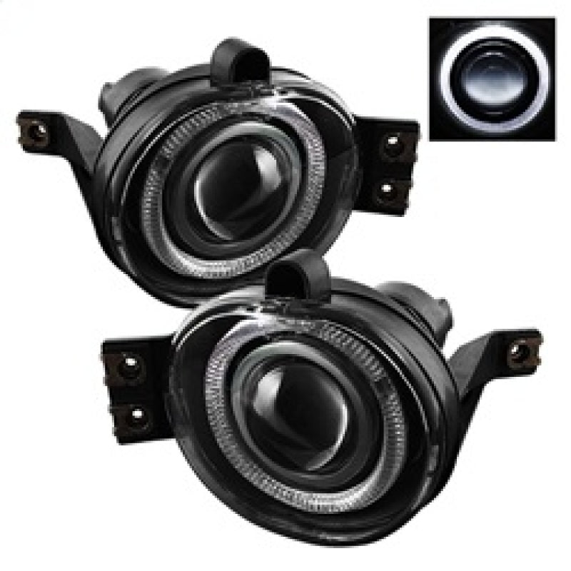 Spyder DODGE RAM 1500 2002-2005 Halo Projector Fog Lights w/swch Clear FL-P-DRAM02-HL - eliteracefab.com