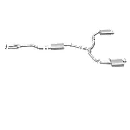 MagnaFlow Cat-Back SS Dual Split Rear Exit 2015 Dodge Charger/Chrysler 300C 3.6L V6 (Uses OEM Tips) Magnaflow