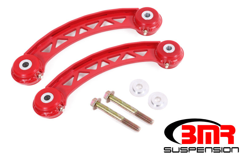 BMR UPPER TRAILING ARMS NON-ADJ POLY BUSHING RED (2008+ CHALLENGER) - eliteracefab.com