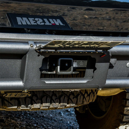 Westin 17-20 Ford F-150 Raptor Outlaw Rear Bumper - Tex. Blk Westin