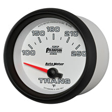 Load image into Gallery viewer, AutoMeter Gauge Transmission Temp 2-5/8in. 100-250 Deg. F Electric Phantom II