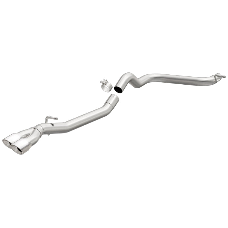 MagnaFlow Sys C/B 15-16 Volkswagen Golf TDI 2.5in Polished SS Dual Tip Driver Side Rear Exit Magnaflow