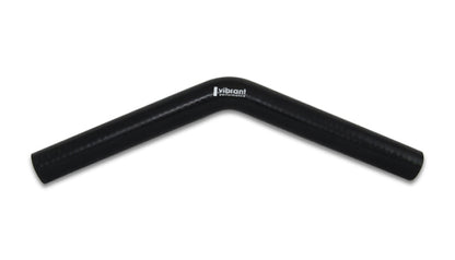 Vibrant Performance 45 Degree Elbow, 1.00in ID x 8.00in Leg Length - Black, Custom Automotive Fabrication, for Custom Builds - Part 2968