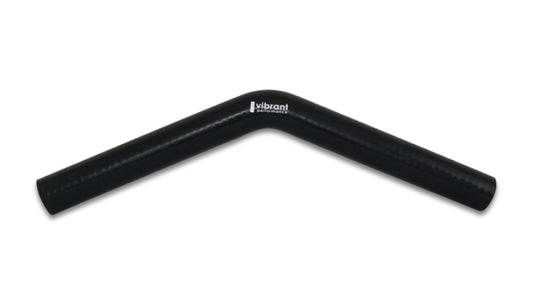 Vibrant Performance 45 Degree Elbow, 1.00in ID x 8.00in Leg Length - Black, Custom Automotive Fabrication, for Custom Builds - Part 2968