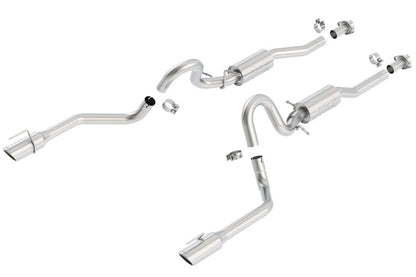 1999-2004 Ford Mustang GT Cat-Back Exhaust System S-Type Part # 140067 - eliteracefab.com