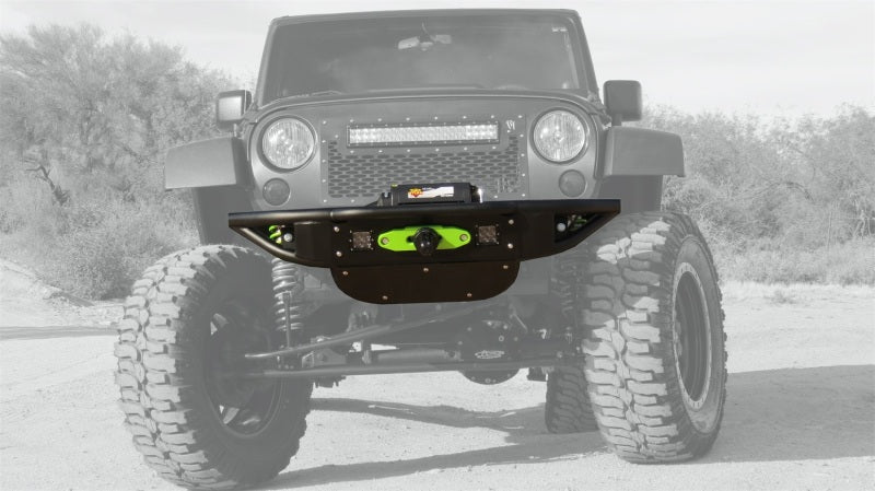 Addictive Desert Designs 07-18 Jeep Wrangler JK Venom Front Bumper w/ Winch Mount Addictive Desert Designs