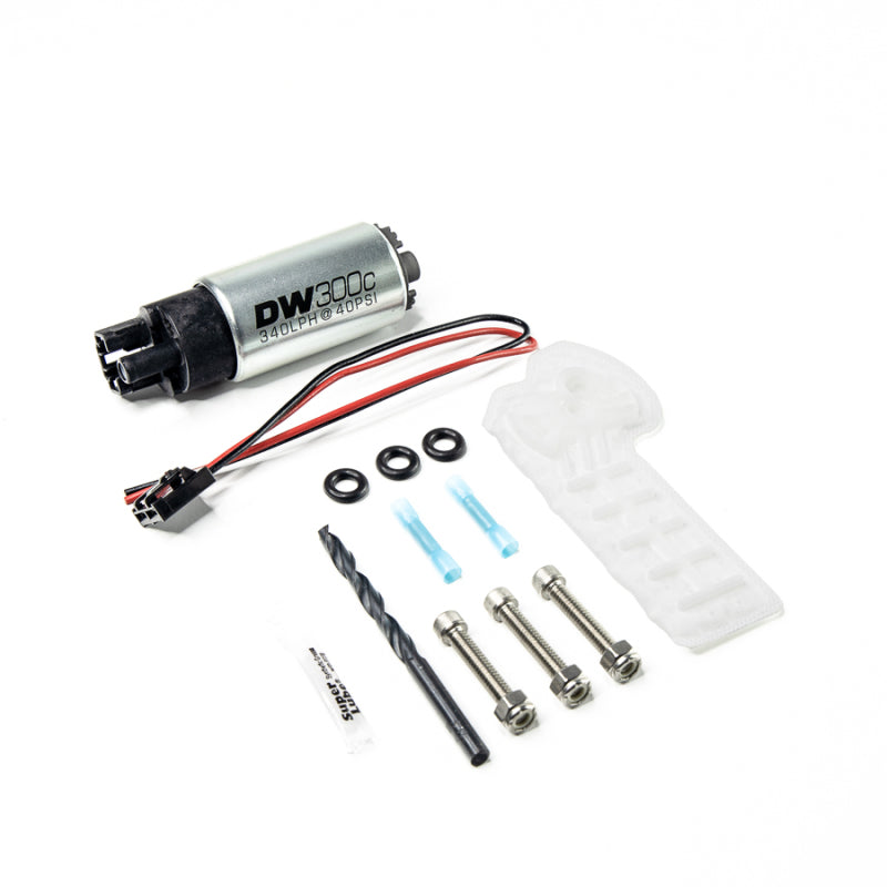 DeatschWerks 15-19 Golf R/15-18 1.8/15-18 GTI 340lph Compact Fuel Pump w/o clips w/9-1060 Instl kit - eliteracefab.com