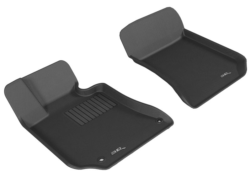 3D MAXpider L1MB05711509 2010-2013 Mercedes-Benz E-Class W212 Kagu 1st Row Floormat - Black 3D MAXpider