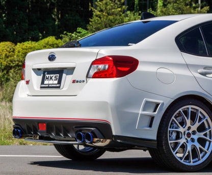 HKS SUPER TURBO MUFFLER 14+ Subaru WRX STi (EJ20) Catback Exhaust - eliteracefab.com