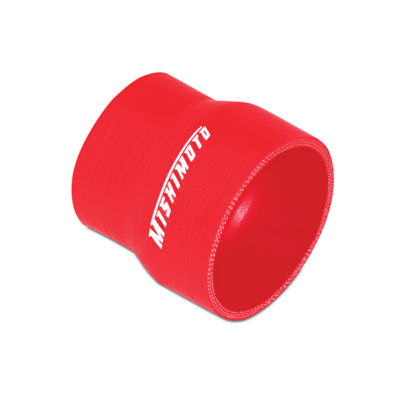 Mishimoto 2.5 to 3.0 Inch Red Transition Coupler - eliteracefab.com