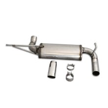 Load image into Gallery viewer, JBA 07-18 Jeep Wrangler JK 3.8L/3.6L 304SS Single Rear Exit Axle Back Exhaust JBA