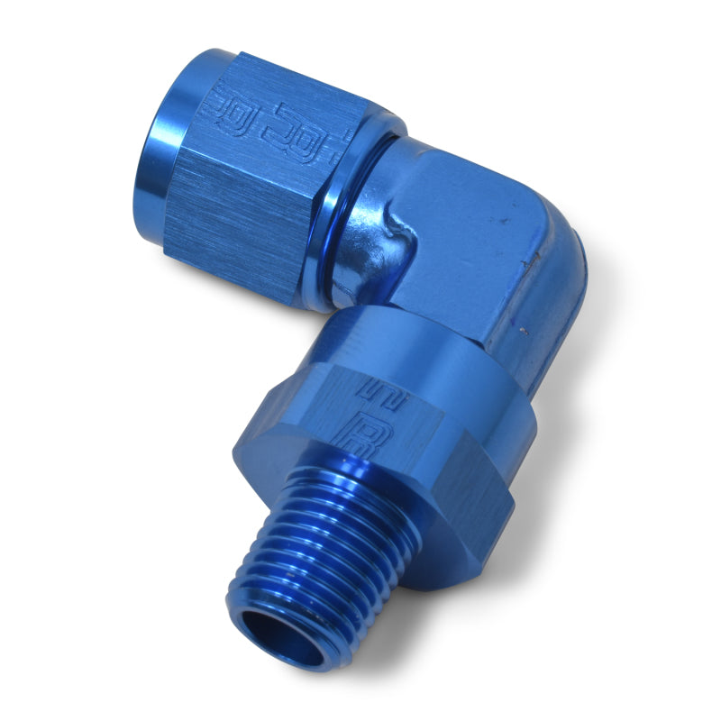 Russell Performance -12 AN 90 Degree Female to Male 3/4in Swivel NPT Fitting