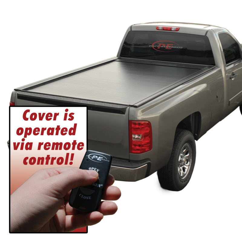 Pace Edwards 17-20 Ford F-Series Super Duty Bedlocker W-Explorer Series Rails Tonneau Cover