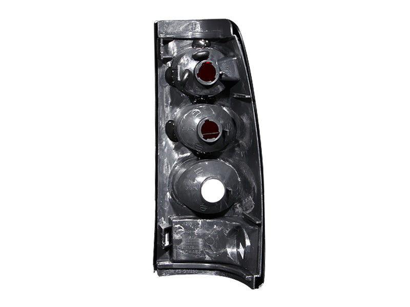 ANZO USA Chevrolet Silverado Taillights Dark Smoke; 1999-2002 - eliteracefab.com