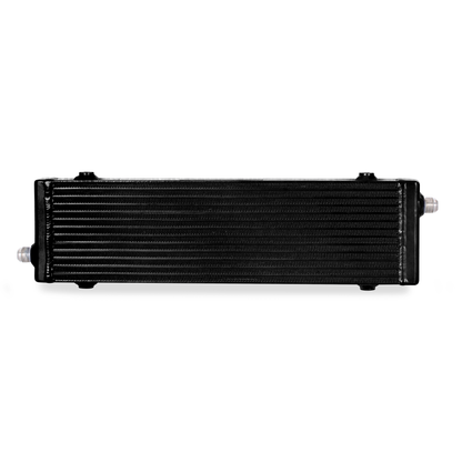 Mishimoto Universal Large Bar and Plate Cross Flow Black Oil Cooler - eliteracefab.com