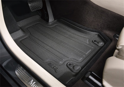 3D MAXpider SLFR083 15-22 Ford F150 Supercrew Hybrid Insert Kagu 1st Row Floormat for L1FR08304609 - Black