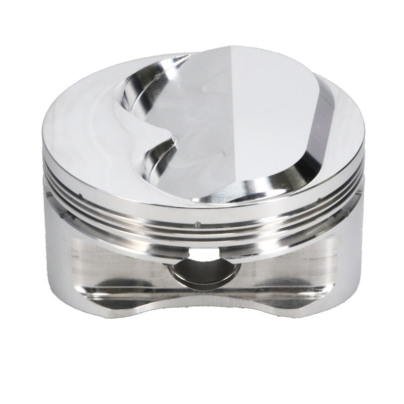 Manley Small Block Chevy 4.125in Bore - 1in CD - -20 cc Dish Platinum Series Pistons