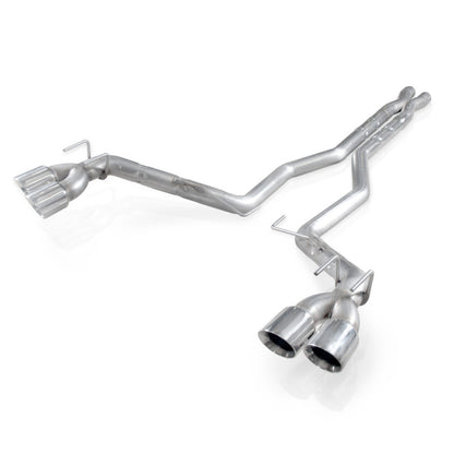 Stainless Works 2012-15 Camaro ZL1 6.2L 3in Catback Dual Chambered Exhaust X-Pipe Resonator Deletes Stainless Works