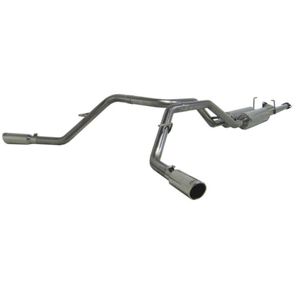 MBRP 2007-2009 Toyota Tundra 4.7/5.7L V8 DC-Std. & CM-SB Cat Back Dual Side Exit - eliteracefab.com