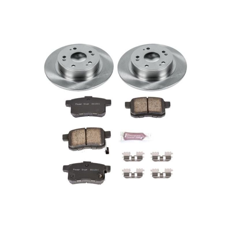 Power Stop 09-10 Acura TSX Rear Autospecialty Brake Kit - eliteracefab.com