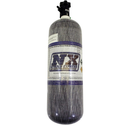 Nitrous Express Composite Bottle w/Lightning 500 Valve (6.79 Dia x 23.25 Tall) - eliteracefab.com