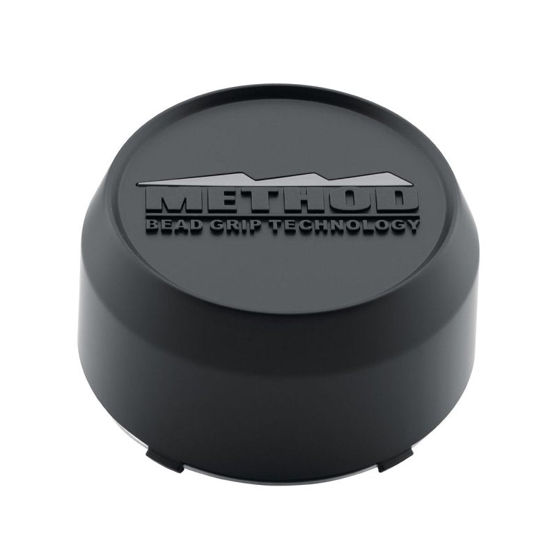 Method Cap T080 - 123mm - Black - Tall - Snap In Method Wheels