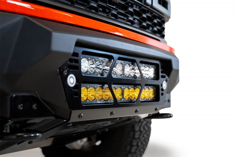 Addictive Desert Designs 2021+ Ford Raptor Bomber Front Bumper w/ Dual 20IN LED Mounts - eliteracefab.com