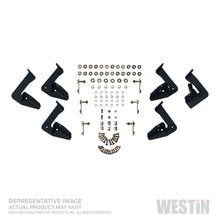 Load image into Gallery viewer, Westin 99-16 Ford F-250/350/450/550 Super Cab HDX Stainless Drop Nerf Step Bars - Tex. Blk