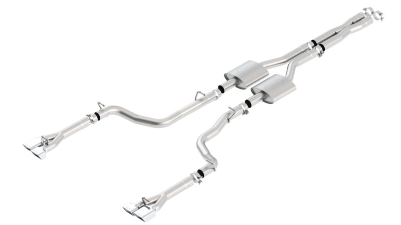 Borla 11 Dodge Challenger SRT8 Coupe AT/MT 5/6spd 6.4L 8cyl ATAK SS Catback Exhaust - eliteracefab.com