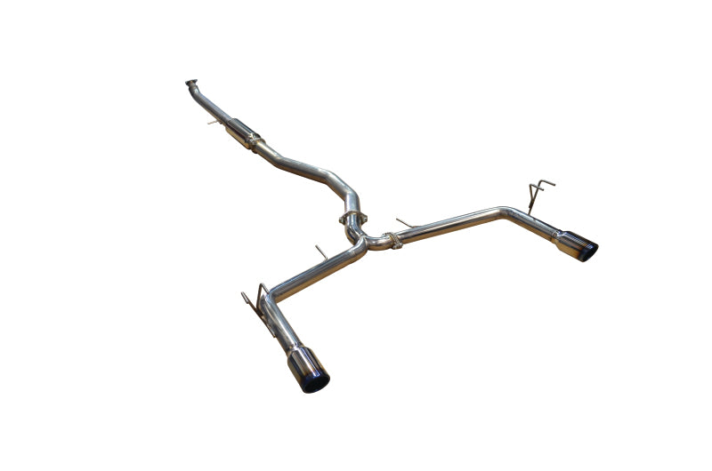 Injen 16-20 Honda Civic 1.5L Turbo 4Cyl (Sedan) 63mm SS Cat-Back Exhaust w/ Dual Burnt Titanium Tips - eliteracefab.com