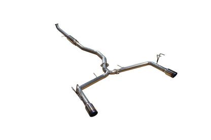 Injen 16-20 Honda Civic 1.5L Turbo 4Cyl (Sedan) 63mm SS Cat-Back Exhaust w/ Dual Burnt Titanium Tips - eliteracefab.com